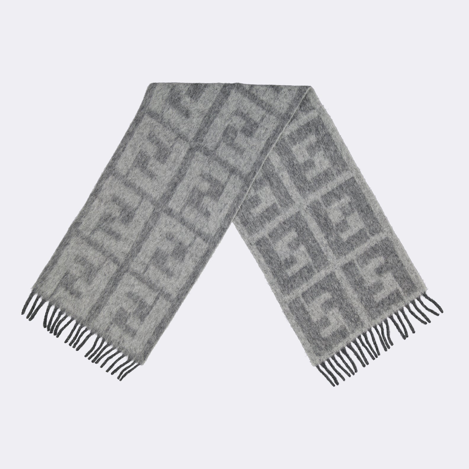 Écharpes, foulards et gants Écharpe FF Fendi Gris Homme