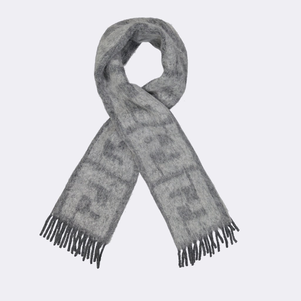 Écharpes, foulards et gants Écharpe FF Fendi Gris Homme