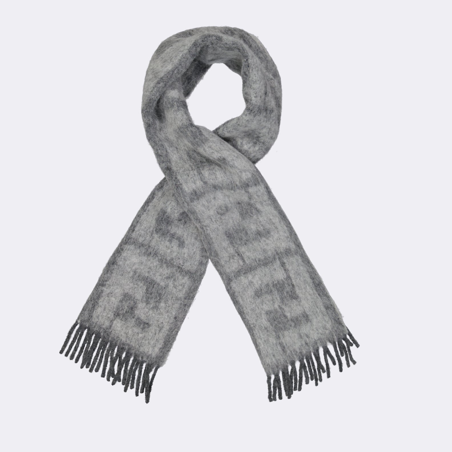 Écharpes, foulards et gants Écharpe FF Fendi Gris Homme