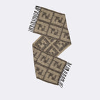 Écharpes, foulards et gants Écharpe FF Fendi Beige Homme
