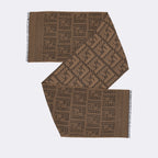 Écharpes, foulards et gants Écharpe FF Fendi Marron Homme