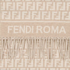 Écharpes, foulards et gants Écharpe FF Fendi Beige Femme