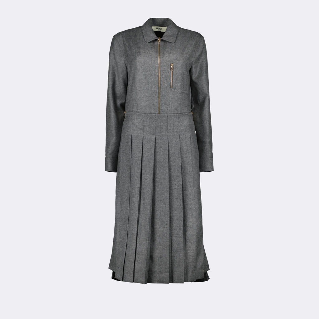 Combinaisons et ensembles Combinaison en laine Fendi Gris Femme