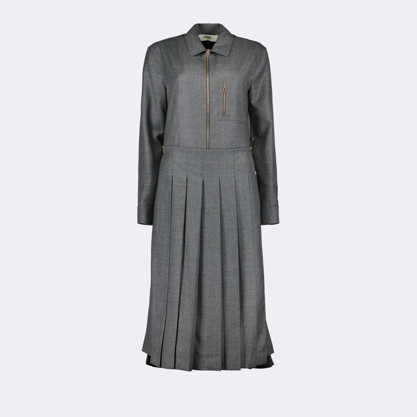 Combinaisons et ensembles Combinaison en laine Fendi Gris Femme