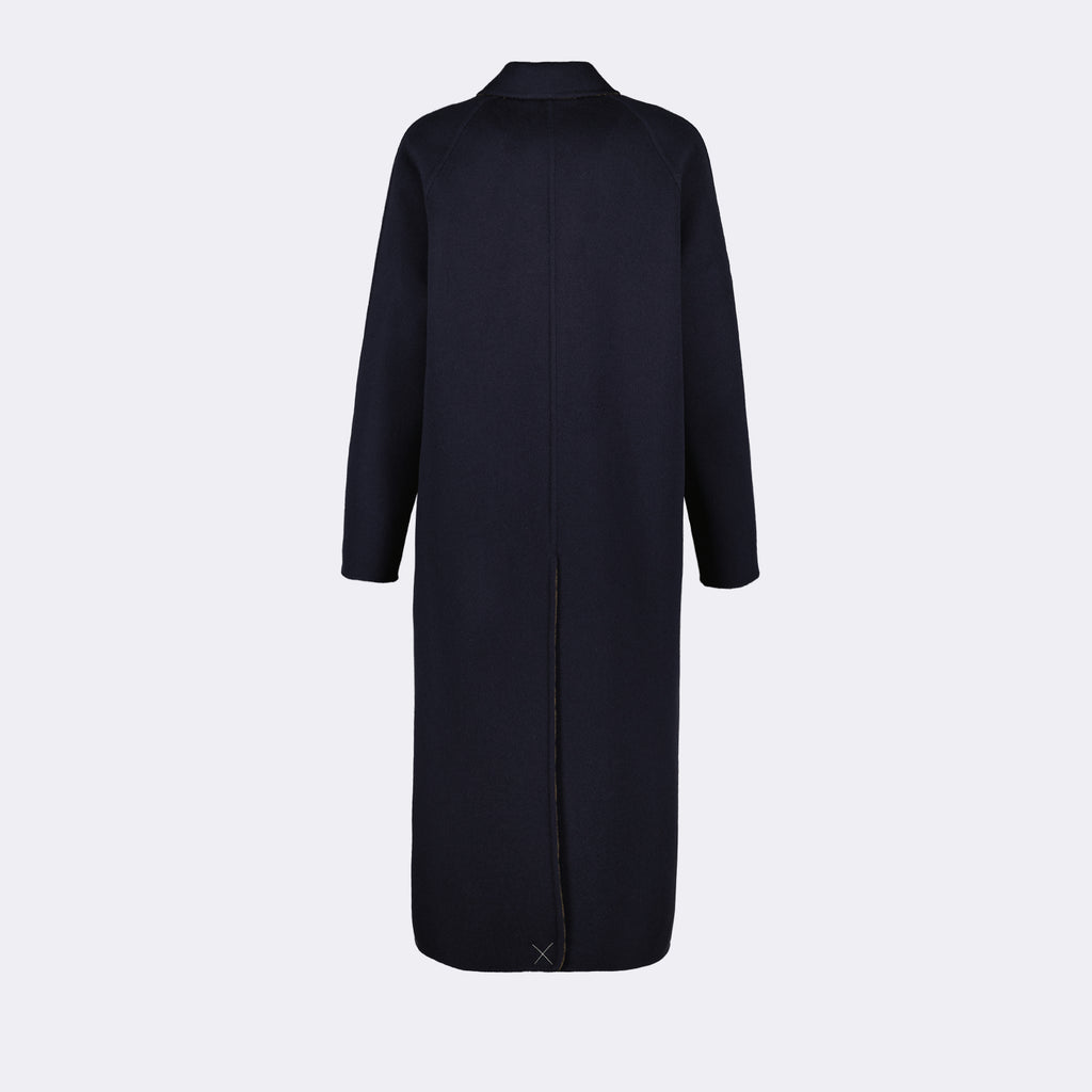 Manteaux Manteau en laine Fendi Bleu Femme