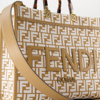 Borse tote Sac cabas Sunshine Fendi Beige Femme