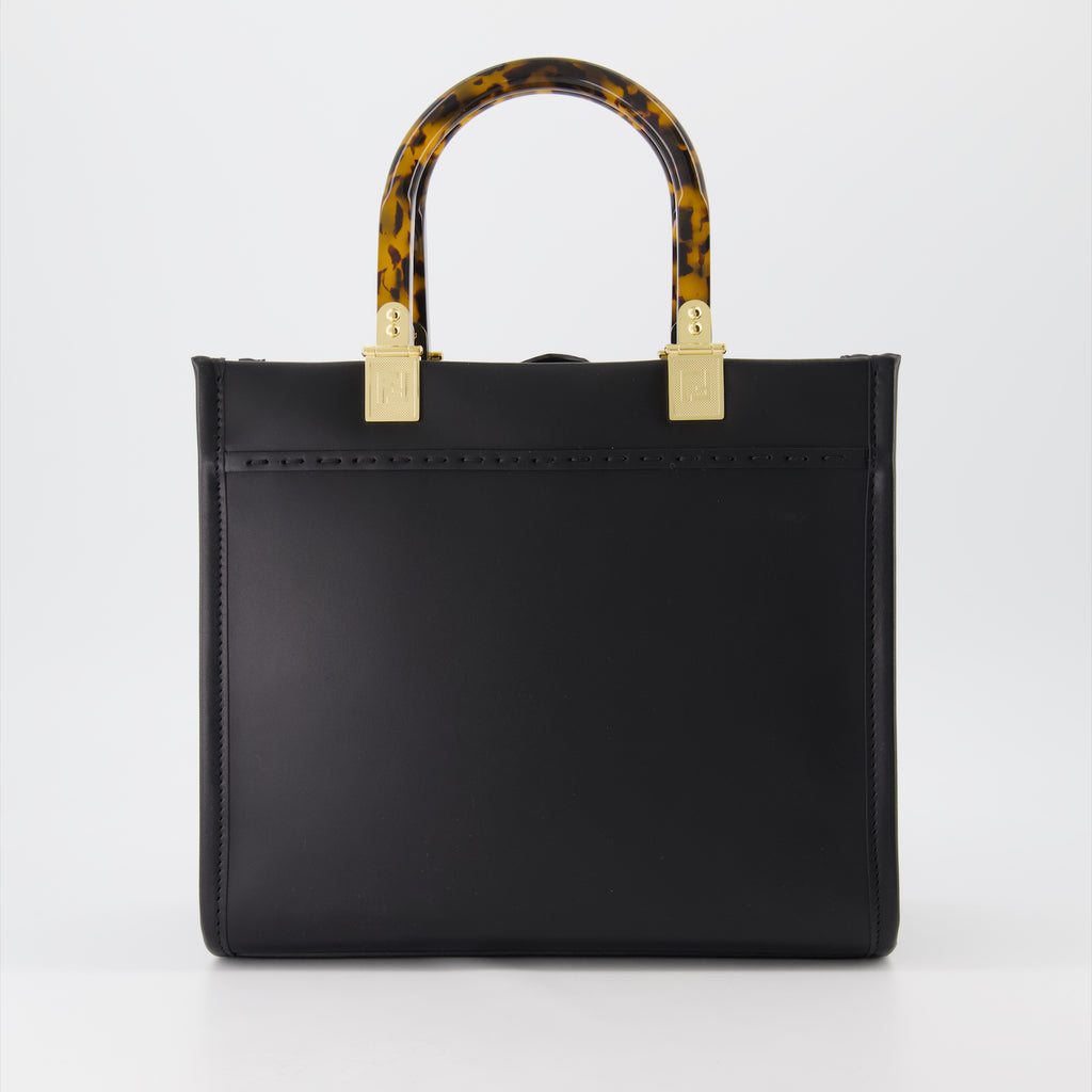 Borse tote Sac cabas Sunshine Fendi Nero Femme