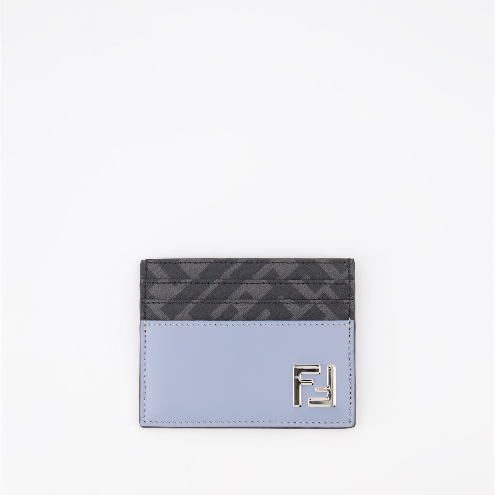 Small leather goods FF Squared Card Holder Fendi Blue Man