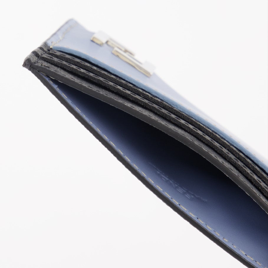 Small leather goods FF Squared Card Holder Fendi Blue Man
