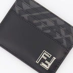 Small leather goods FF Squared Card Holder Fendi Black Man