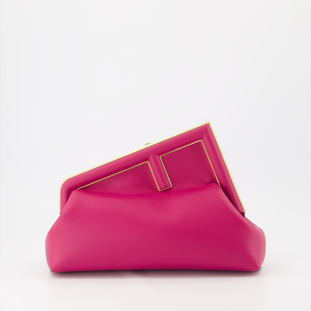 Umhängetaschen Sac Fendi First Fendi Rosa Femme