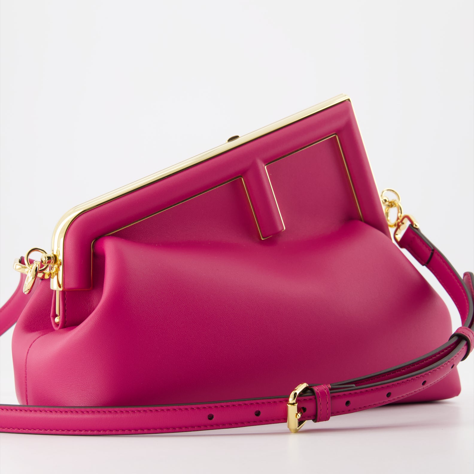 Umhängetaschen Sac Fendi First Fendi Rosa Femme
