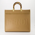 Sacs cabas Sac cabas Sunshine Fendi Marron Femme