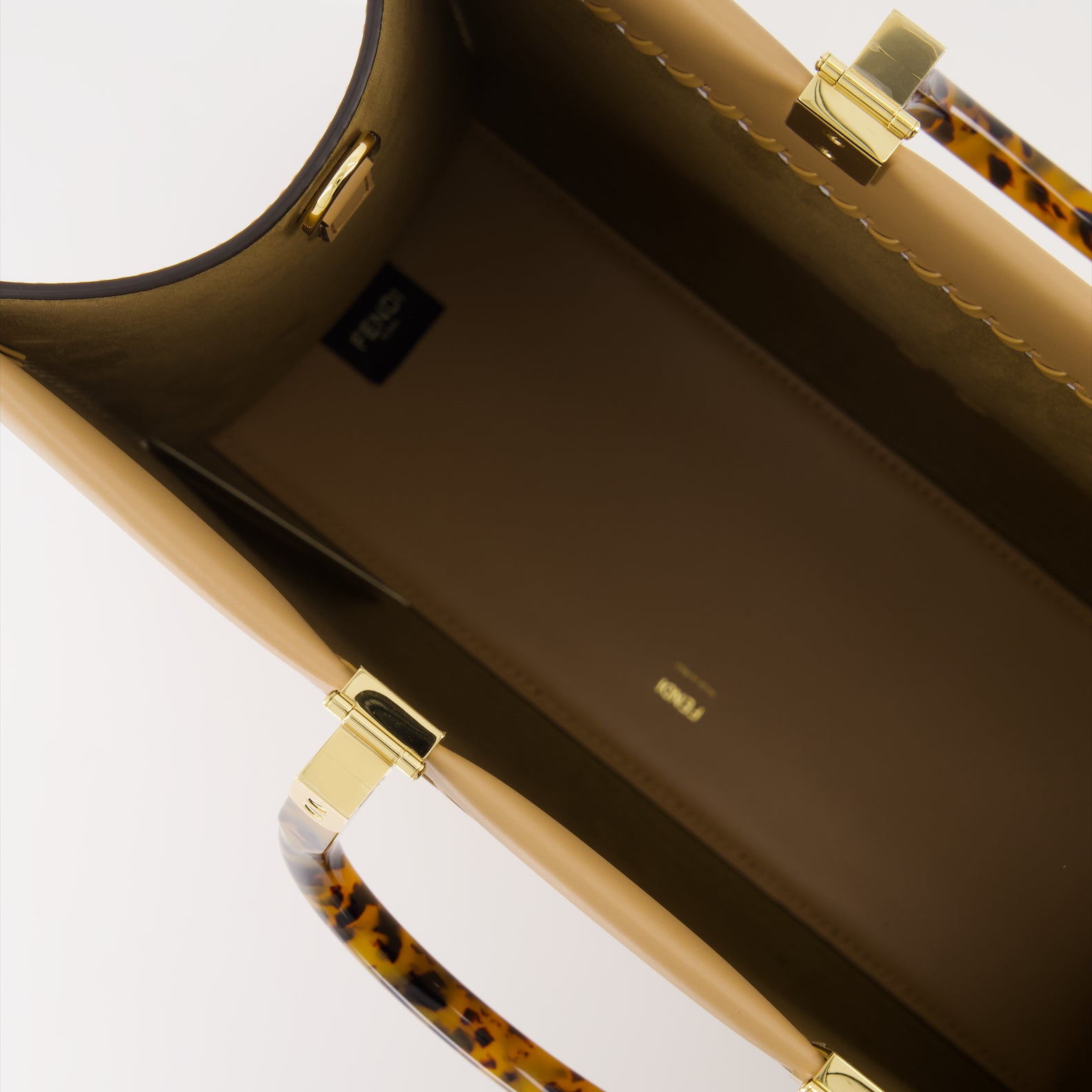 Sacs cabas Sac cabas Sunshine Fendi Marron Femme