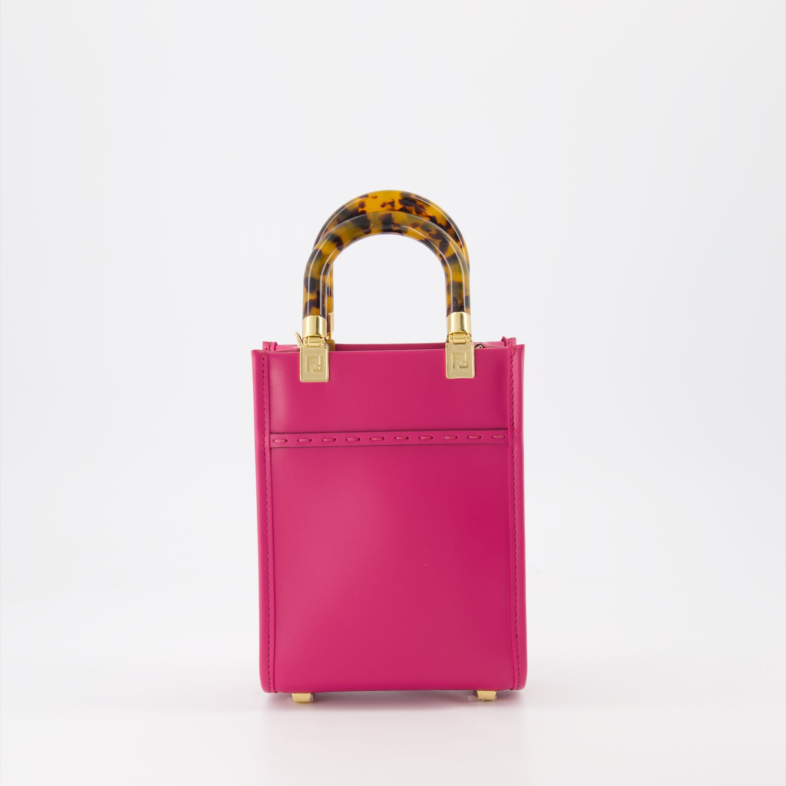 Sacs cabas Sac Shopping Sunshine Fendi Rose Femme