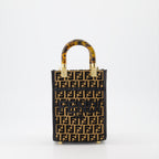 Borse tote Sac Shopping Sunshine Fendi Marrone Femme