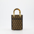 Borse tote Sac Shopping Sunshine Fendi Marrone Femme