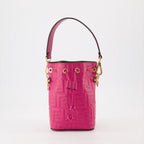 Bolsas bucket Sac Mon Trésor Fendi Rosa Femme