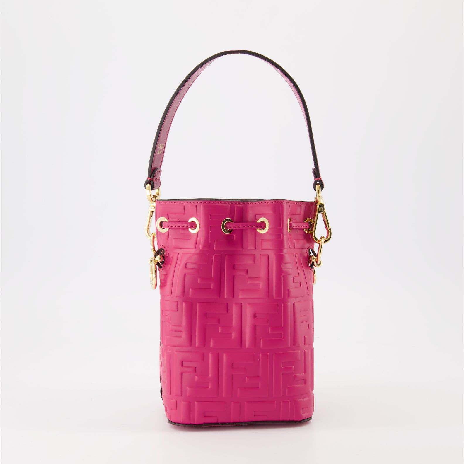 Bolsas bucket Sac Mon Trésor Fendi Rosa Femme