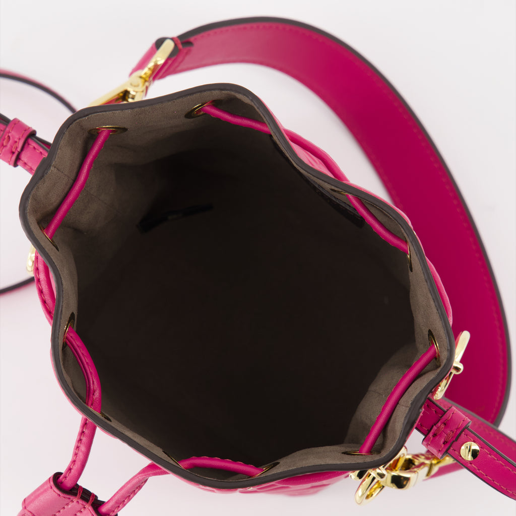 Bolsas bucket Sac Mon Trésor Fendi Rosa Femme
