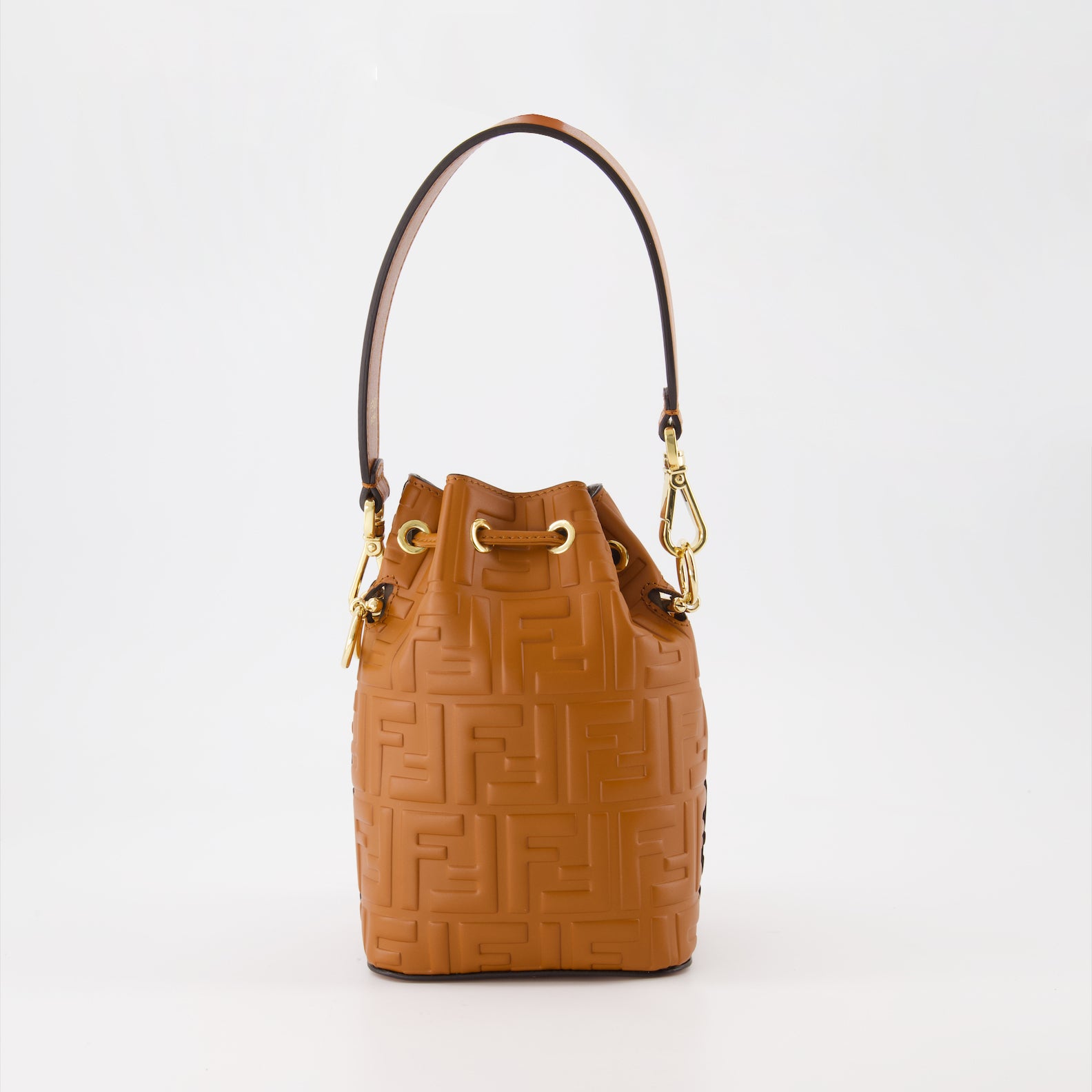 Sacs seau Sac Mon Trésor Fendi Marron Femme