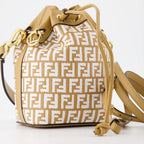 Beuteltaschen Sac Mon Trésor Fendi Beige Femme
