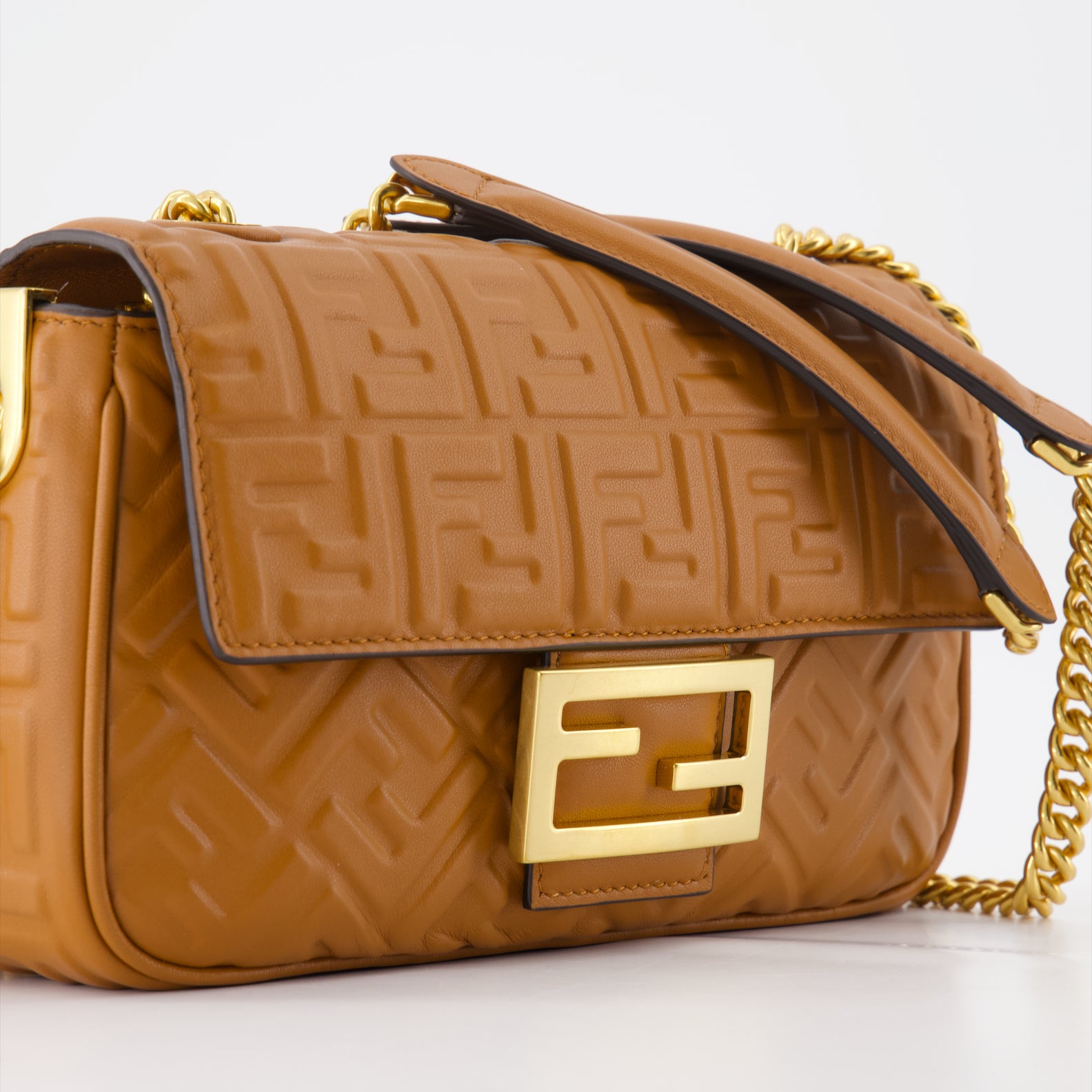 Borse a tracolla Sac Baguette Fendi Marrone Femme