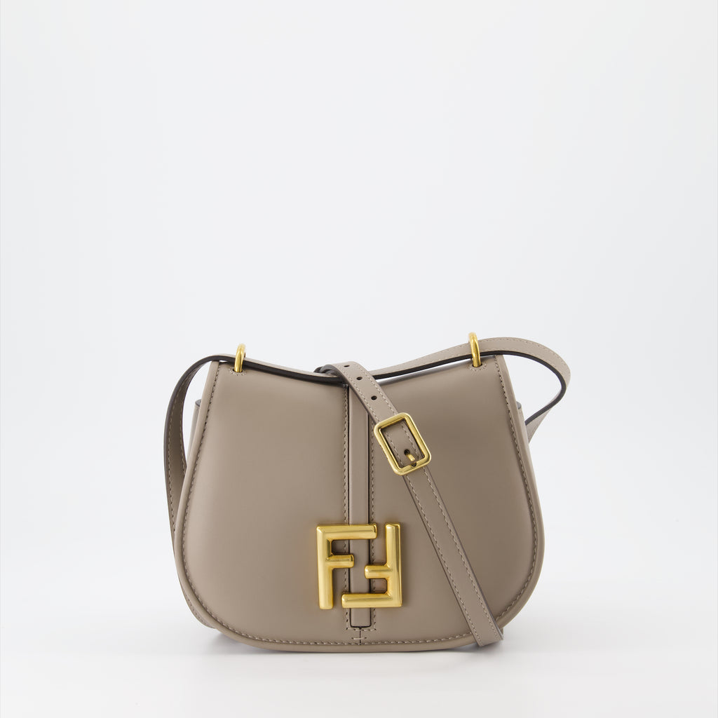 Sacs bandoulière Sac C'mon mini Fendi Gris Femme