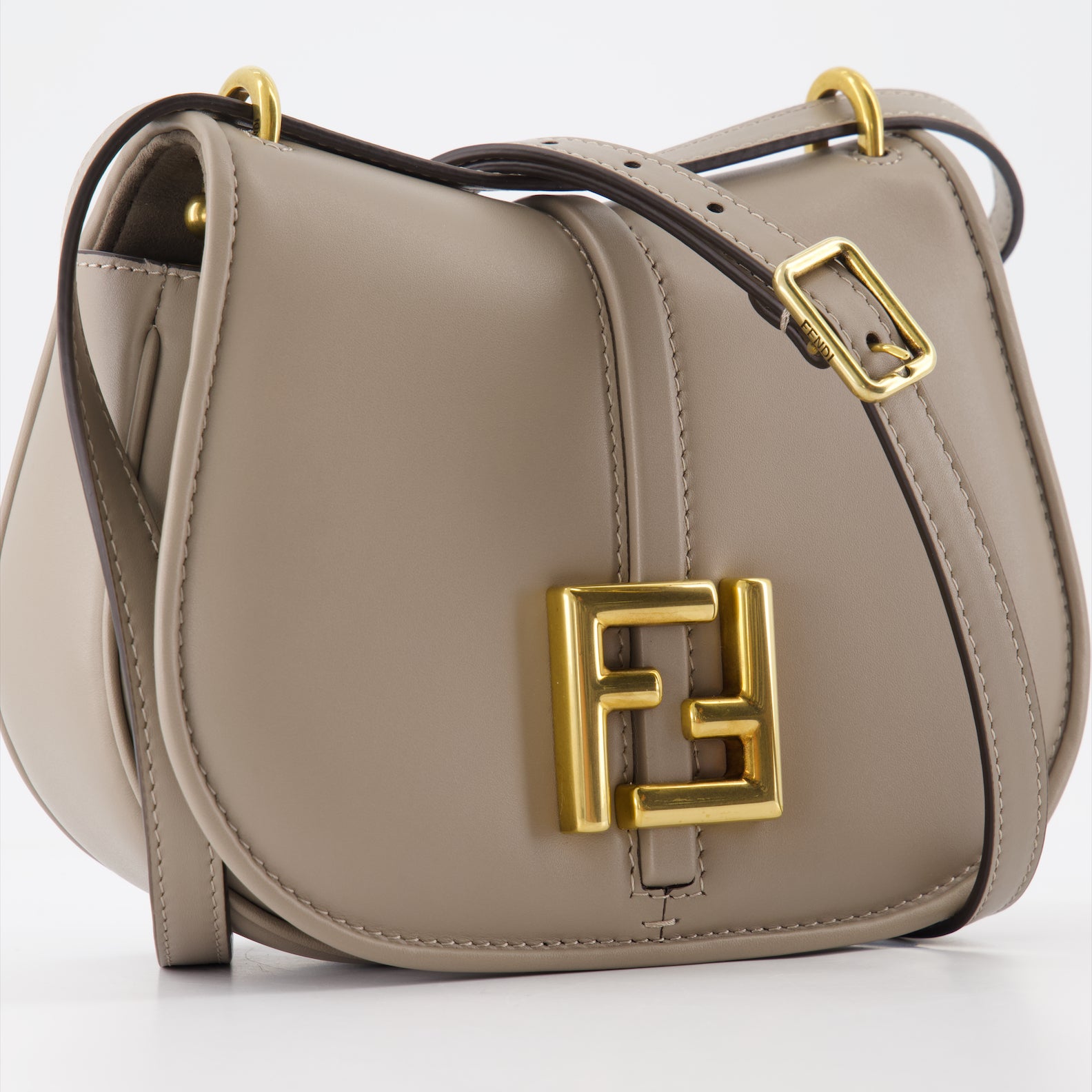 Sacs bandoulière Sac C'mon mini Fendi Gris Femme