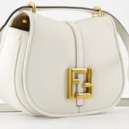 Borse a tracolla Sac C'mon mini Fendi Bianco Femme