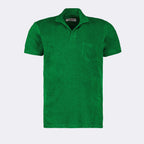 Polo shirts Terry Cotton Polo Orlebar Brown Green Man