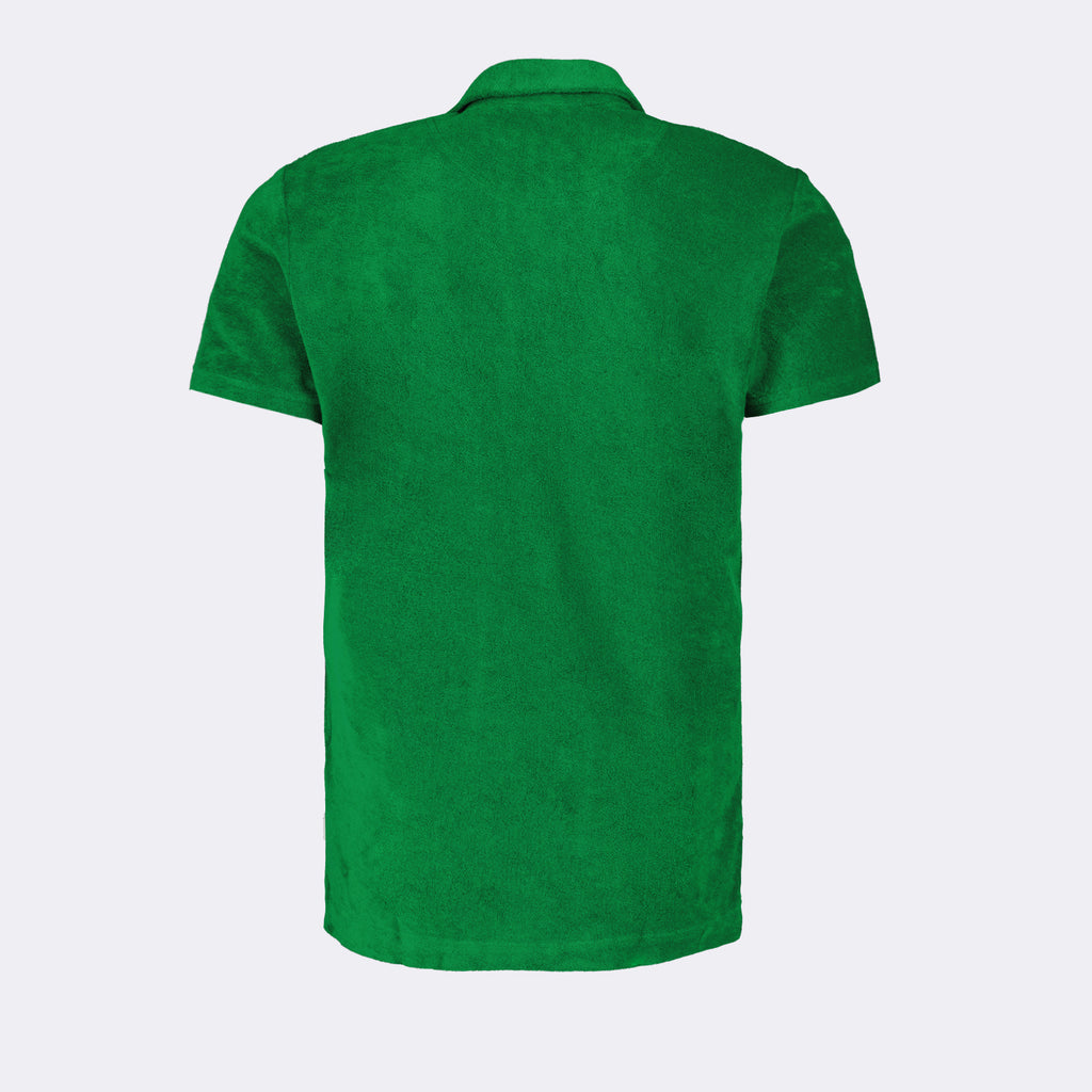 Polo shirts Terry Cotton Polo Orlebar Brown Green Man