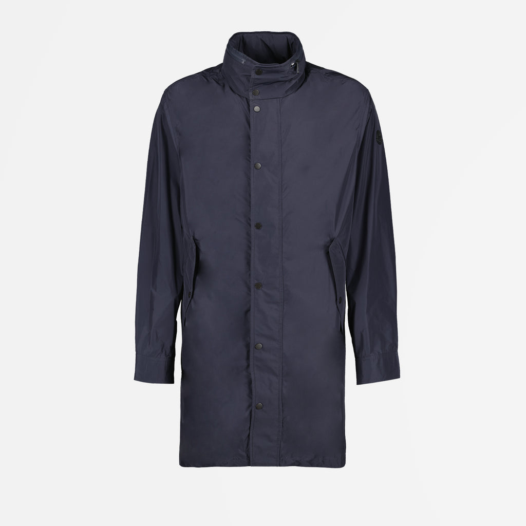 Coats Blue Parka Moncler Blue Man