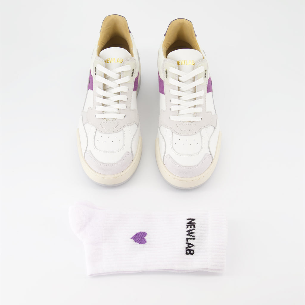 Baskets Baskets /J04 New Lab Violet Unisexe