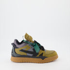 Sneaker Baskets Sponge Off-White Grün Homme