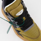 Sneaker Baskets Sponge Off-White Grün Homme