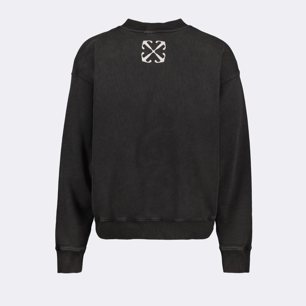 Moletons Sweatshirt Bacchus Skate Off-White Preto Homme