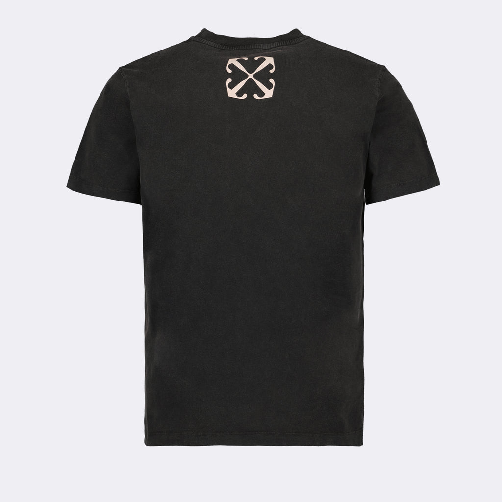 T-shirts T-shirt Bacchus Skate Off-White Noir Homme