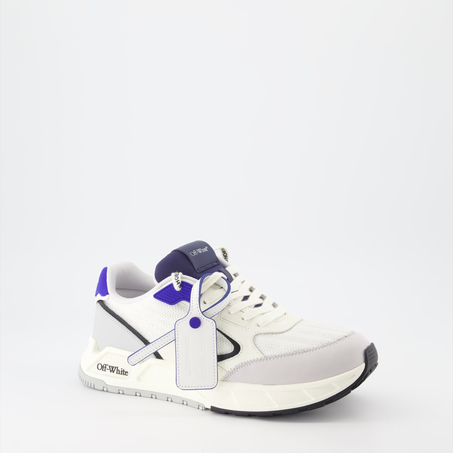 Baskets Baskets Kick Off Off-White Gris Homme