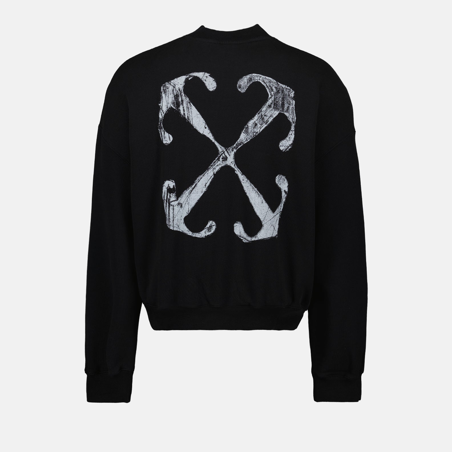 Sweatshirts Sweatshirt Scratch Arrow Off-White Schwarz Homme