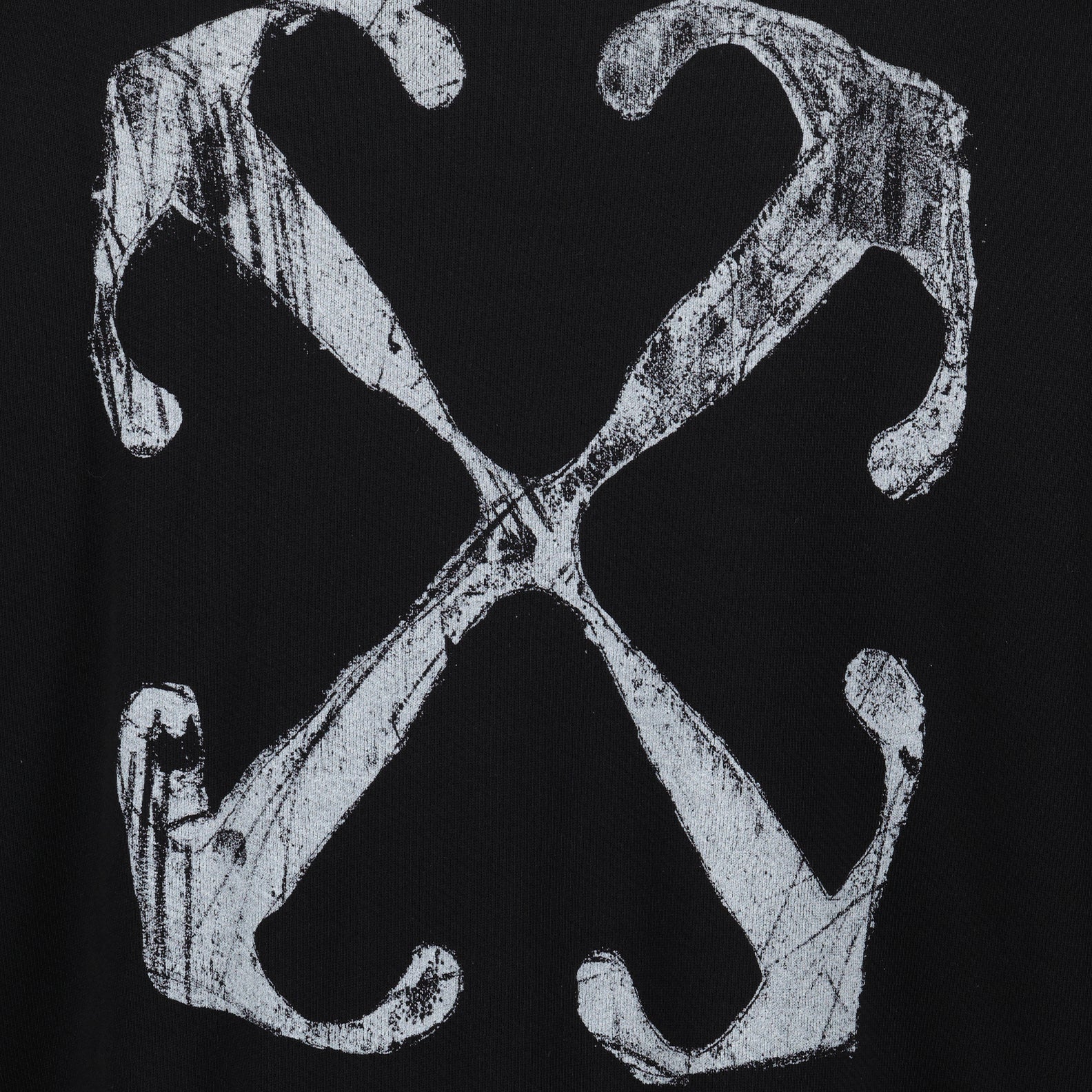 Sweatshirts Sweatshirt Scratch Arrow Off-White Schwarz Homme