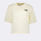 T-shirts T-shirt OW Off-White Beige Femme