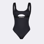 Beachwear Maillot de bain Logoband Off-White Noir Femme