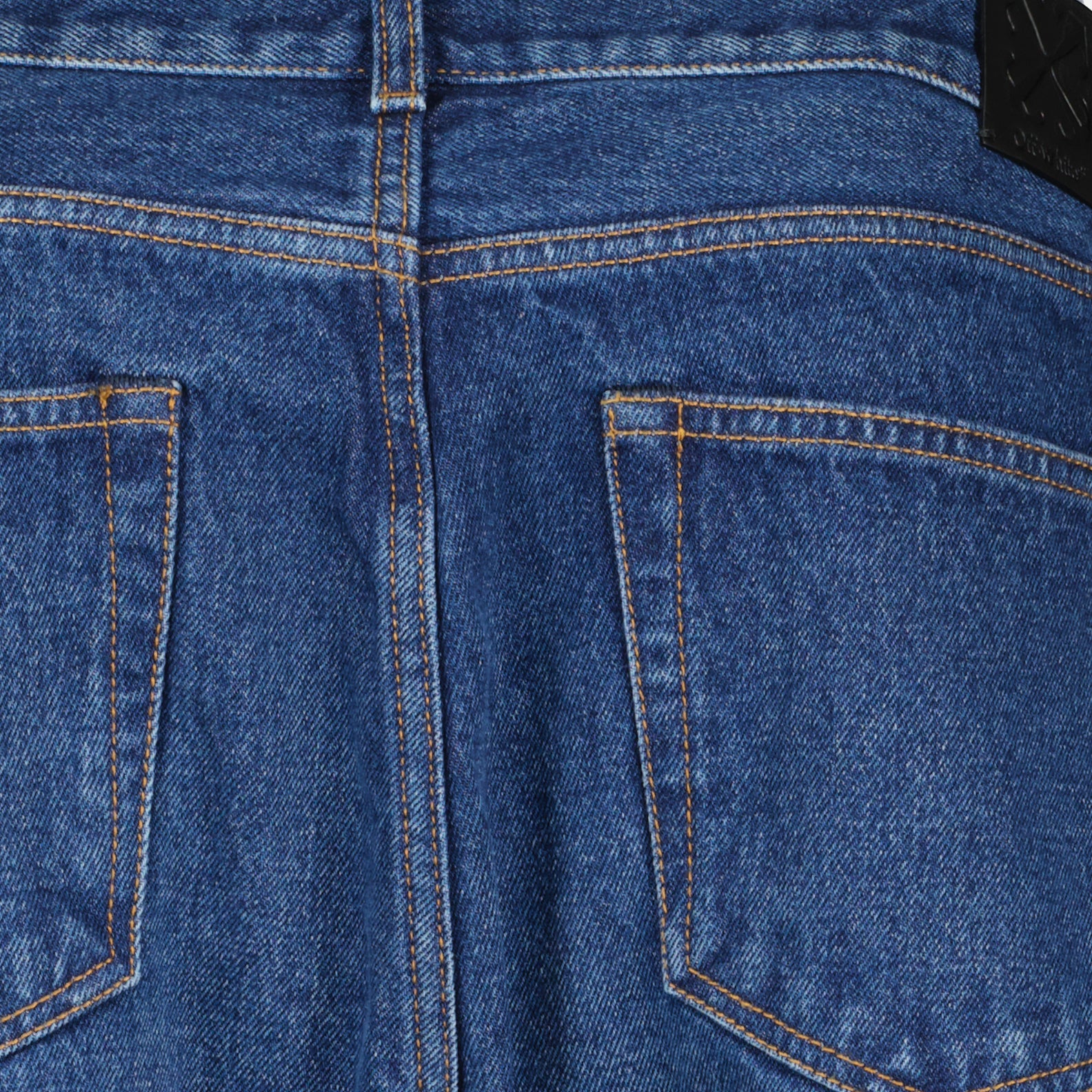 Pantalons Jean droit Skate Off-White Bleu Homme