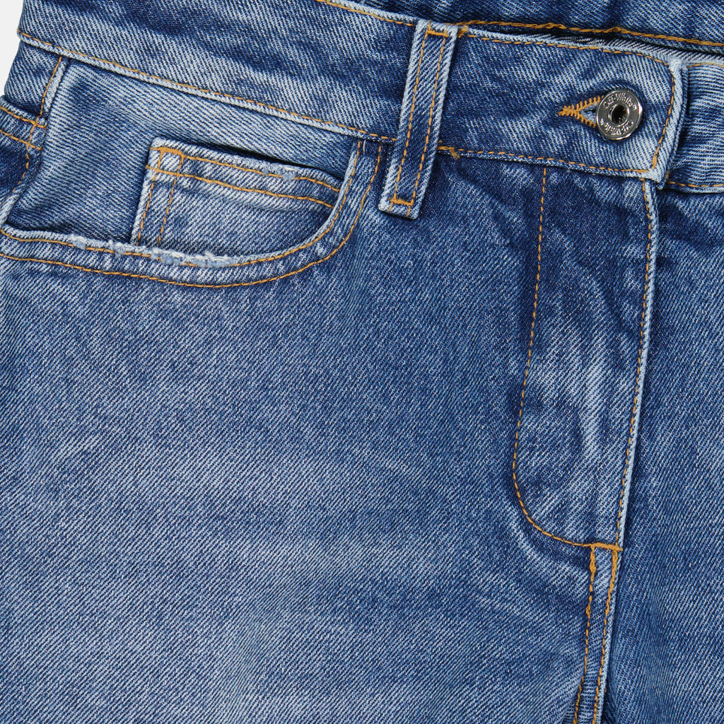 Pantalons Jean flared Off-White Bleu Femme