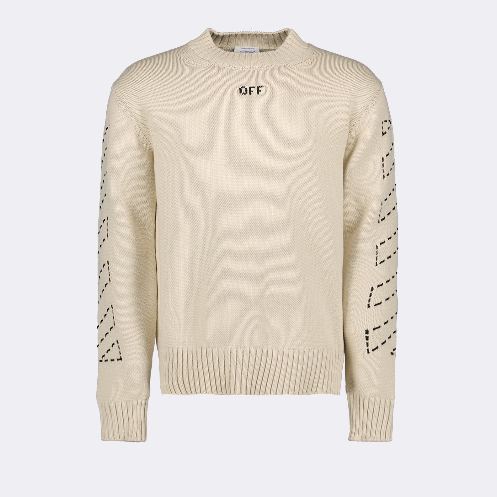 니트웨어 Pull Stitch Arrow Off-White 베이지 Homme