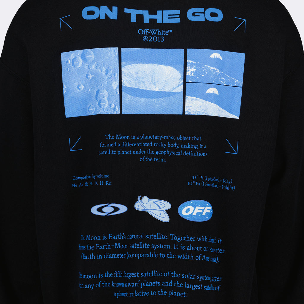 Sweatshirts Sweat à capuche On the Go Off-White Noir Homme