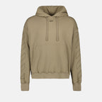 Sweatshirts Sweat à capuche Off Stitch Off-White Beige Homme
