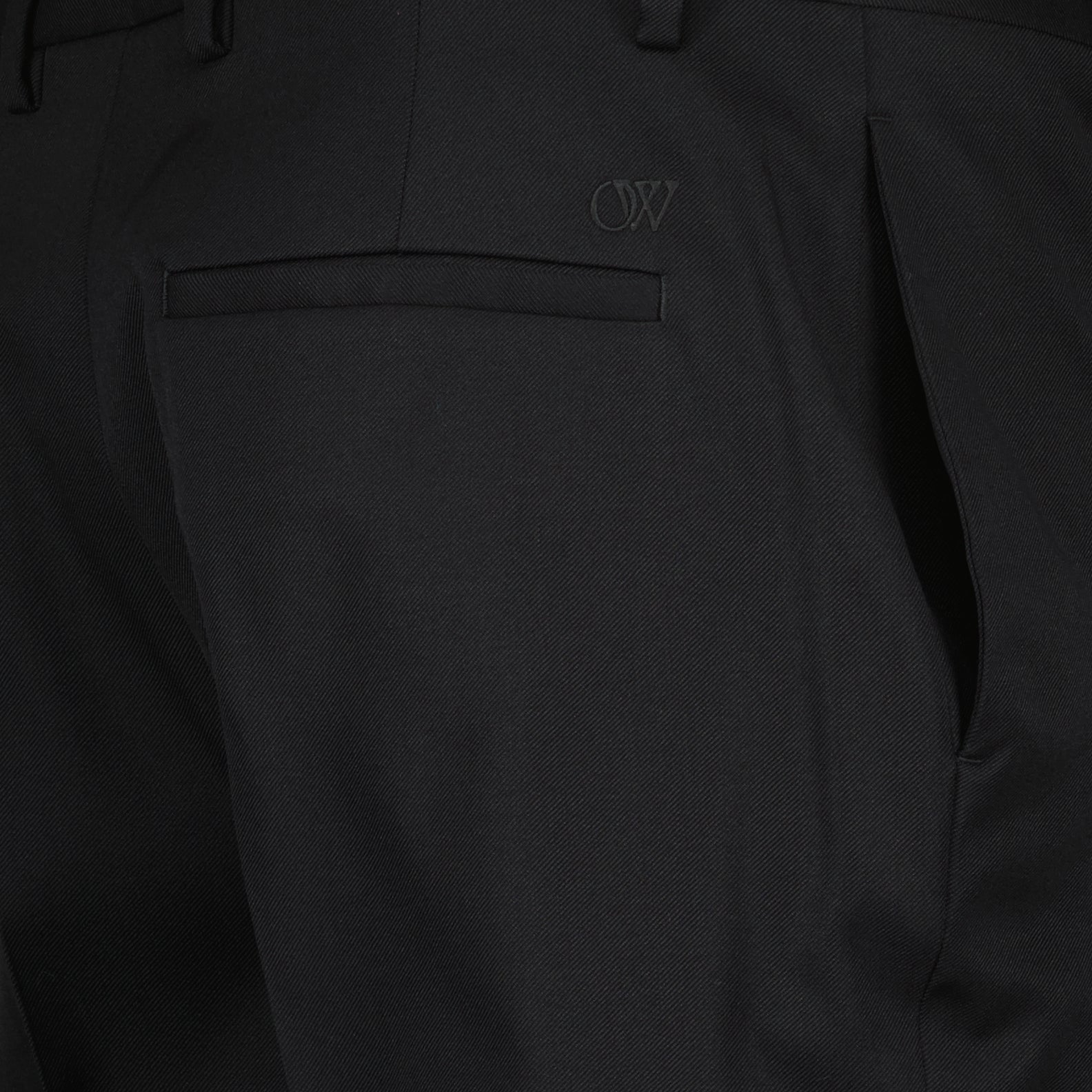 Pantalones Pantalones Rectos Off-White Negro Homme