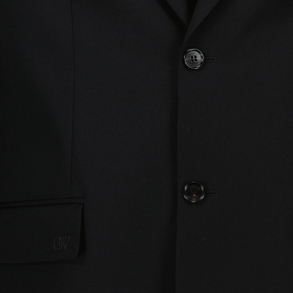 Jackets OW Blazer Jacket Off-White Black Homme